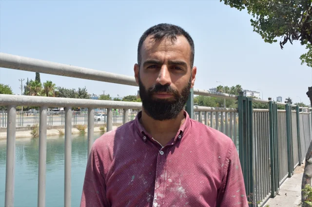 Adana'da Sulama Kanalına Kapılan Çocuğu İnşaat İşçisi Kahraman Gibi Kurtardı
