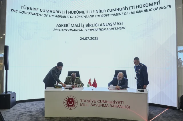 Türkiye ve Nijer Askeri Mali İşbirliği ile Güçleniyor