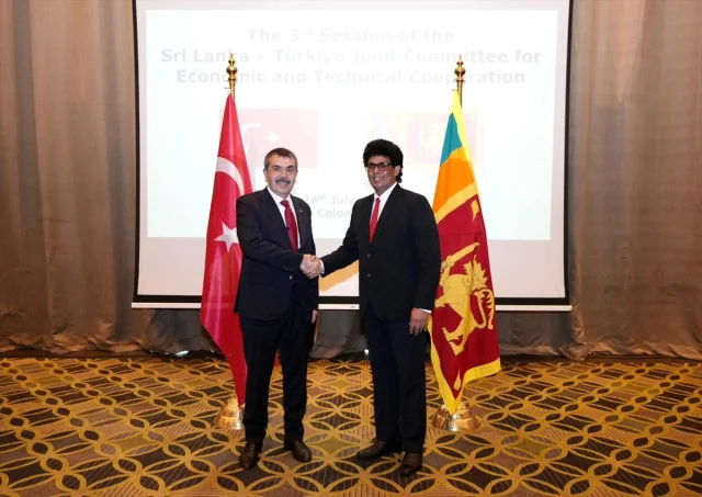 Türkiye-Sri Lanka Ekonomik İşbirliğinde Yeni Dönem Başlıyor