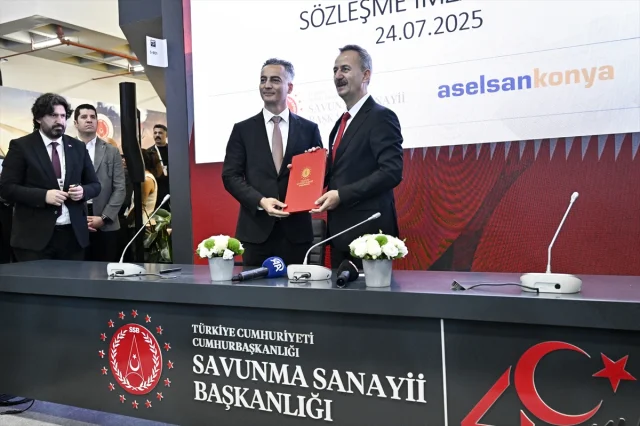SSB Aselsan Konya ile Yeni Silah Sistemi Anlaşması İmzaladı