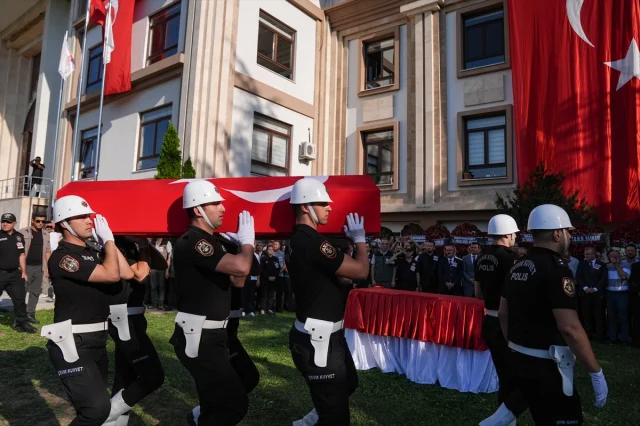 Denizli'de Orman Şehitleri İçin Hüzünlü Veda