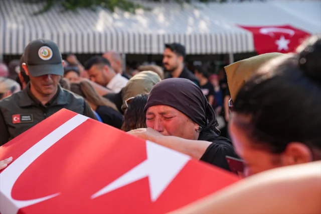 Denizli'de Orman Şehitleri İçin Hüzünlü Veda