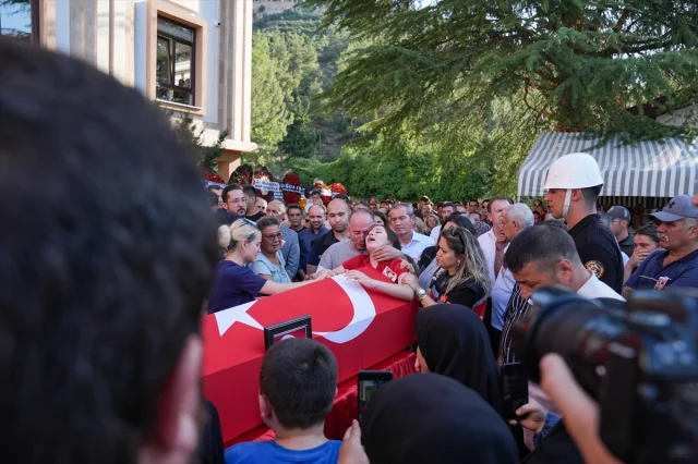 Denizli'de Orman Şehitleri İçin Hüzünlü Veda