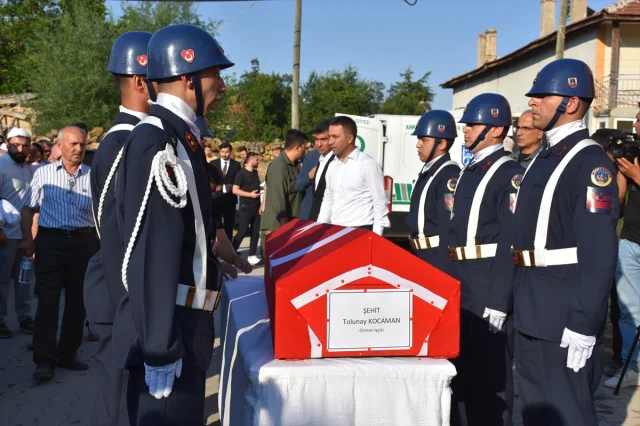Eskişehir'de Şehit Olan Orman Kahramanı Tolunay Kocaman'a Veda