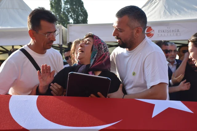 Eskişehir'de Şehit Olan Orman Kahramanı Tolunay Kocaman'a Veda