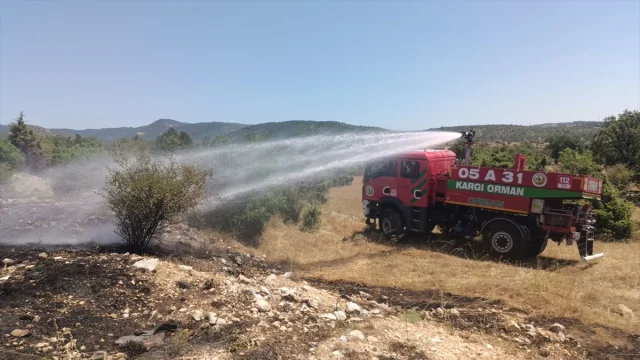 Çorum Orman Yangını Ekiplerin Hızlı Müdahalesiyle Kontrol Altına Alındı