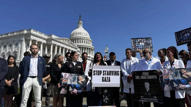 Washington'da Soykırıma Karşı Doktorlar Gazze İçin Harekete Geçti