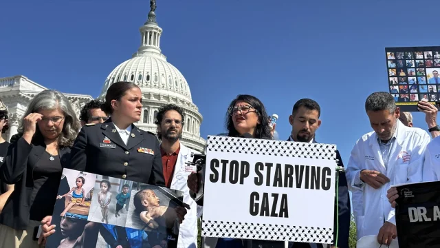 Washington'da Soykırıma Karşı Doktorlar Gazze İçin Harekete Geçti