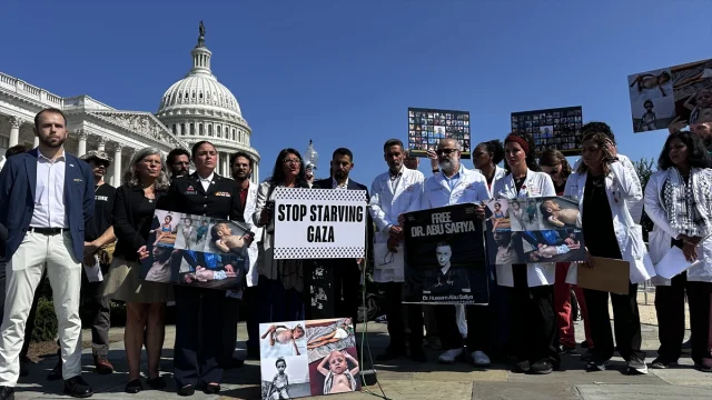 Washington'da Soykırıma Karşı Doktorlar Gazze İçin Harekete Geçti
