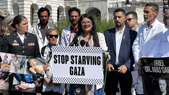 Washington'da Soykırıma Karşı Doktorlar Gazze İçin Harekete Geçti