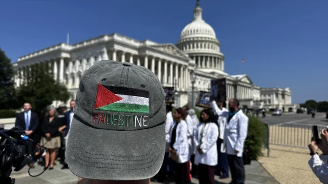 Washington'da Soykırıma Karşı Doktorlar Gazze İçin Harekete Geçti
