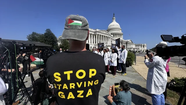 Washington'da Soykırıma Karşı Doktorlar Gazze İçin Harekete Geçti