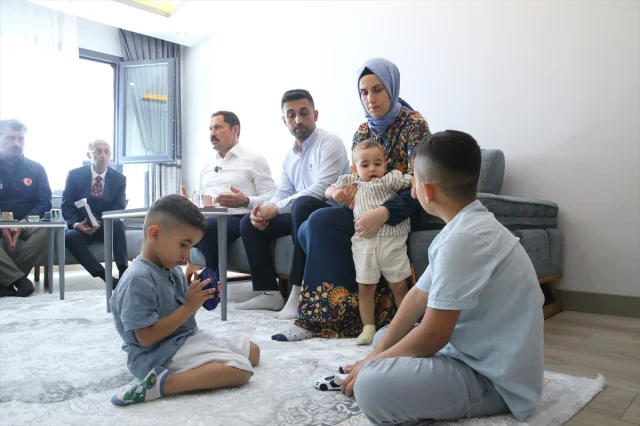Hatay'da Depremzede Aile Yeni Evine Kavuştu