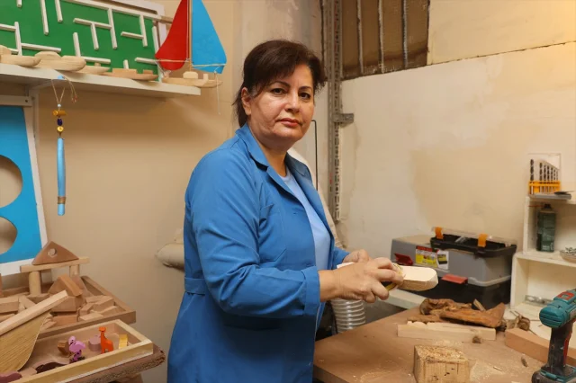 Emekli Öğretmen Ahşap Oyuncaklarla Çocuklara Yeni Ufuklar Açıyor