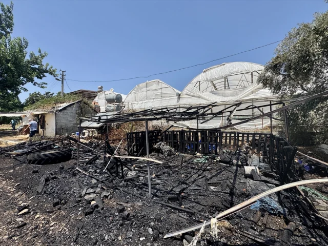 Fethiye'de Çıkan Yangın Zamanında Müdahaleyle Kontrol Altına Alındı
