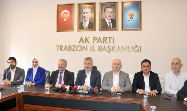 Karaismailoğlu Trabzon'da Deprem Bölgesine Yönelik Projeleri Anlattı