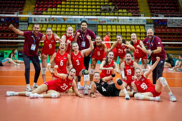 Kadın Voleybol Genç Milli Takımı EYOF 2025 Finalinde