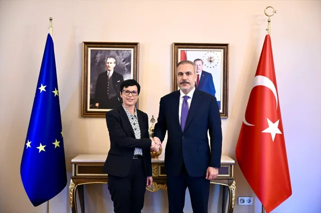 Dışişleri Bakanı Hakan Fidan'ın AB Yetkilisi Marta Kos ile Görüşmesi