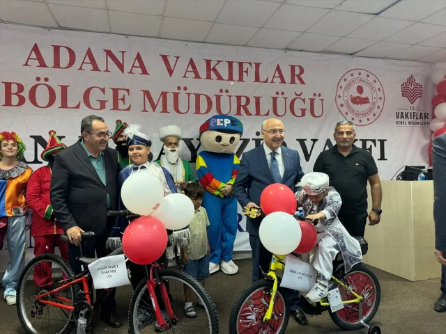 Adana'da Vakıflar Bölge Müdürlüğünden Renkli Sünnet Şöleni