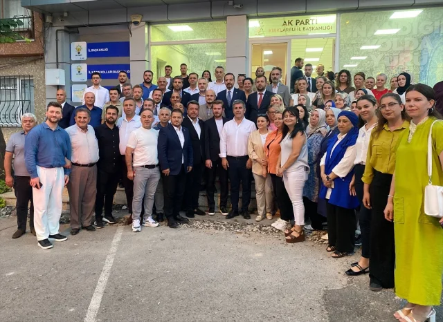 AK Parti'den Kırklareli Çıkarması Kürşad Zorlu Partililerle Buluştu