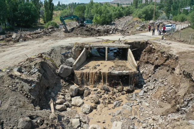 Kars'ta Sel Felaketi Köylerde Ciddi Hasar Yarattı