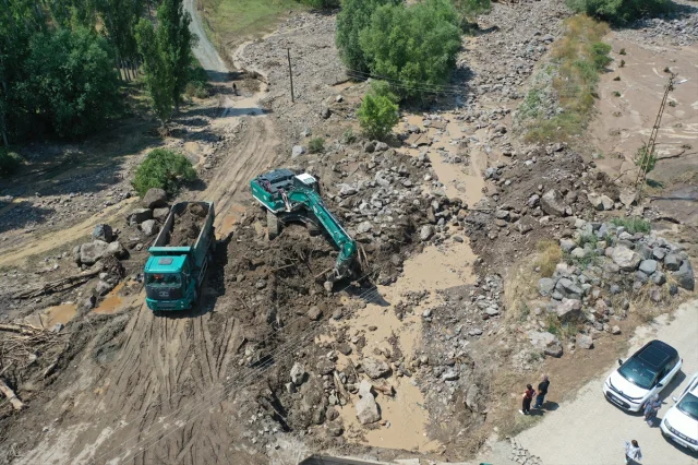 Kars'ta Sel Felaketi Köylerde Ciddi Hasar Yarattı
