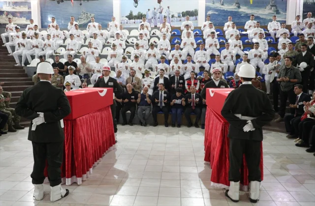 İskenderun'da Şehit Askerler İçin Duygusal Uğurlama Töreni