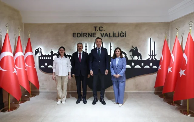 Enerji Bakanı Bayraktar Edirne Ziyaretinde Önemli Mesajlar Verdi
