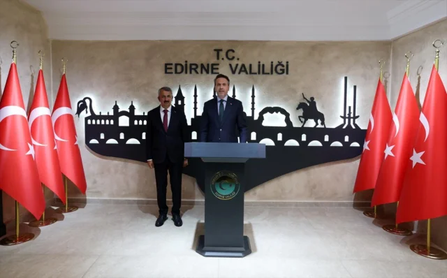 Enerji Bakanı Bayraktar Edirne Ziyaretinde Önemli Mesajlar Verdi