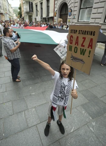 Saraybosna Halkı Gazze İçin Yürüdü