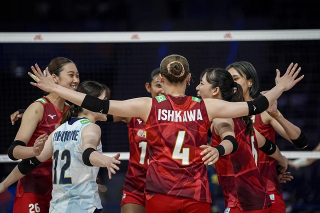 Brezilya Japonya'yı Geçti FIVB Milletler Ligi'nde Finale Yükseldi
