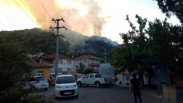 Zonguldak’ta Orman Yangınına Kapsamlı Müdahale