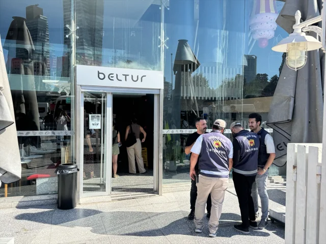 BELTUR AŞ İşçilerinden İstanbul'da Protesto