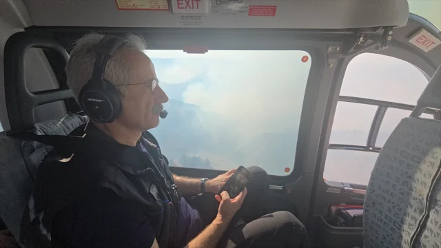 Bursa'da Yangına Havadan Müdahale: Bakan Uraloğlu'nun Kritik...