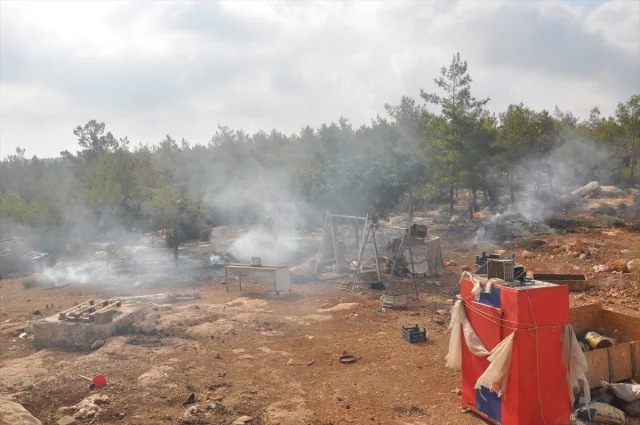 Silifke’de Büyük Mücadele ile Orman Yangını Kontrol Altında