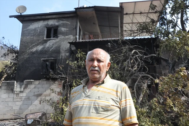 Silifke’de Büyük Mücadele ile Orman Yangını Kontrol Altında
