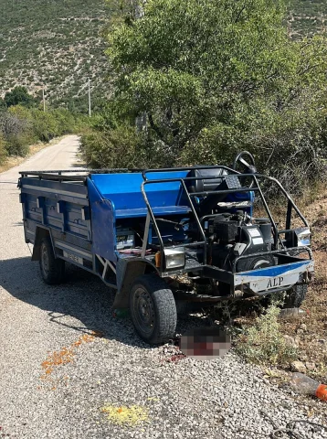 Isparta Senirkent'teki Feci Tarım Aracı Kazası Can Aldı