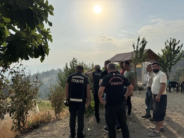 Kahramanmaraş Orman Yangınına Müdahale: 3. Günde Yoğun Çalışmalar