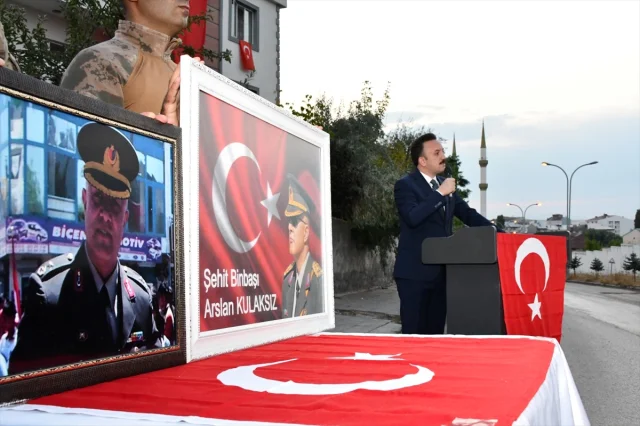 Binbaşı Arslan Kulaksız'ın Anısına Malazgirt'te Duygusal Tören