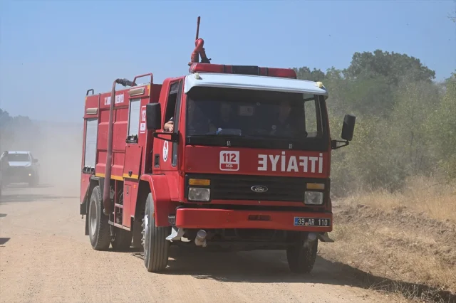 Kırklareli'nde Anız Yangını Krizi Geliyor: Ormanlık Alanda Büyük Tehlike Önleniyor