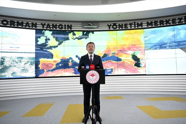 Orman Yangınlarına Karşı Mücadelede Son Durum