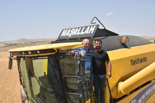 Bitlis'te Buğday Hasadı: Ahlatlı Çiftçiler Umut Dolu