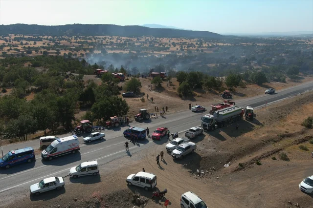 Kütahya'daki Orman Yangını Hızlı Müdahaleyle Kontrol Altına Alındı