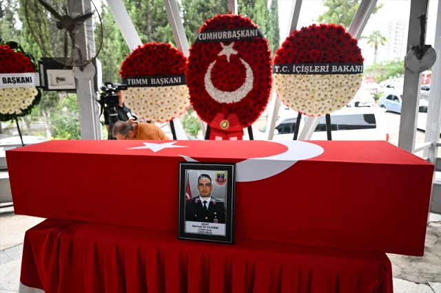 Şırnak'ta Şehit Verilen Mehmet Ali Yıldırım Adana'da Son Yolculuğuna Uğurlandı