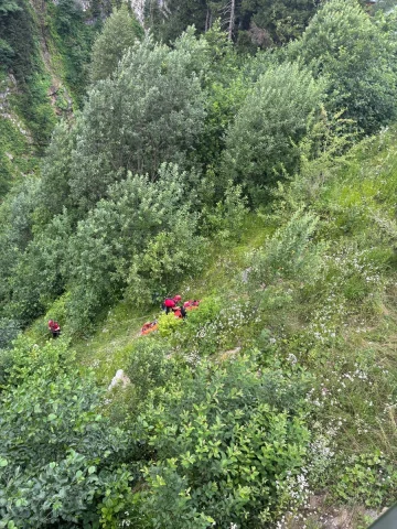 Rize'de Ayder Yaylası'nda Macera Arayışı Talihsizlikle Sonuçlandı