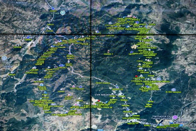 Bursa'daki Orman Yangını İçin Kapsamlı Mücadele Devam Ediyor