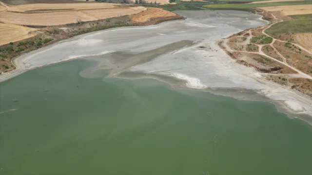 Tekirdağ'da Kuraklık Alarmı: Türkmenli Göleti Neredeyse Tükendi
