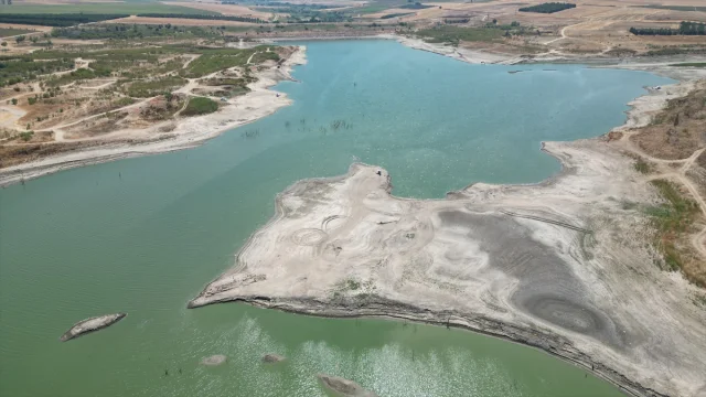 Tekirdağ'da Kuraklık Alarmı: Türkmenli Göleti Neredeyse Tükendi