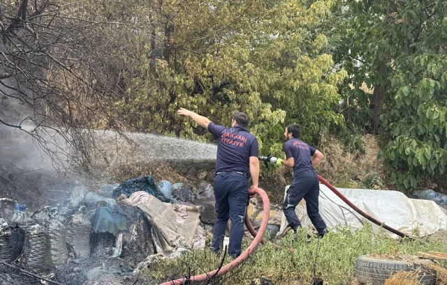 Hakkari'de Çıkan Yangın Hızla Söndürüldü