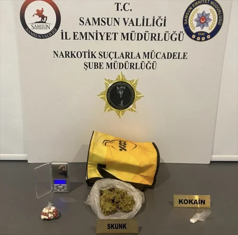 Samsun'da Narkotik Operasyonunda Geniş Çaplı Yakalama
